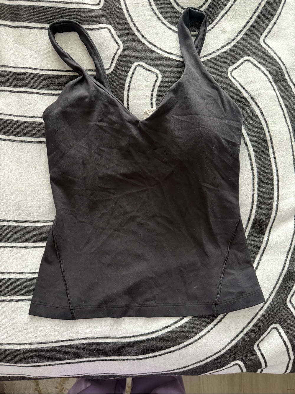 Lululemon Black Align Tank Top Size 4